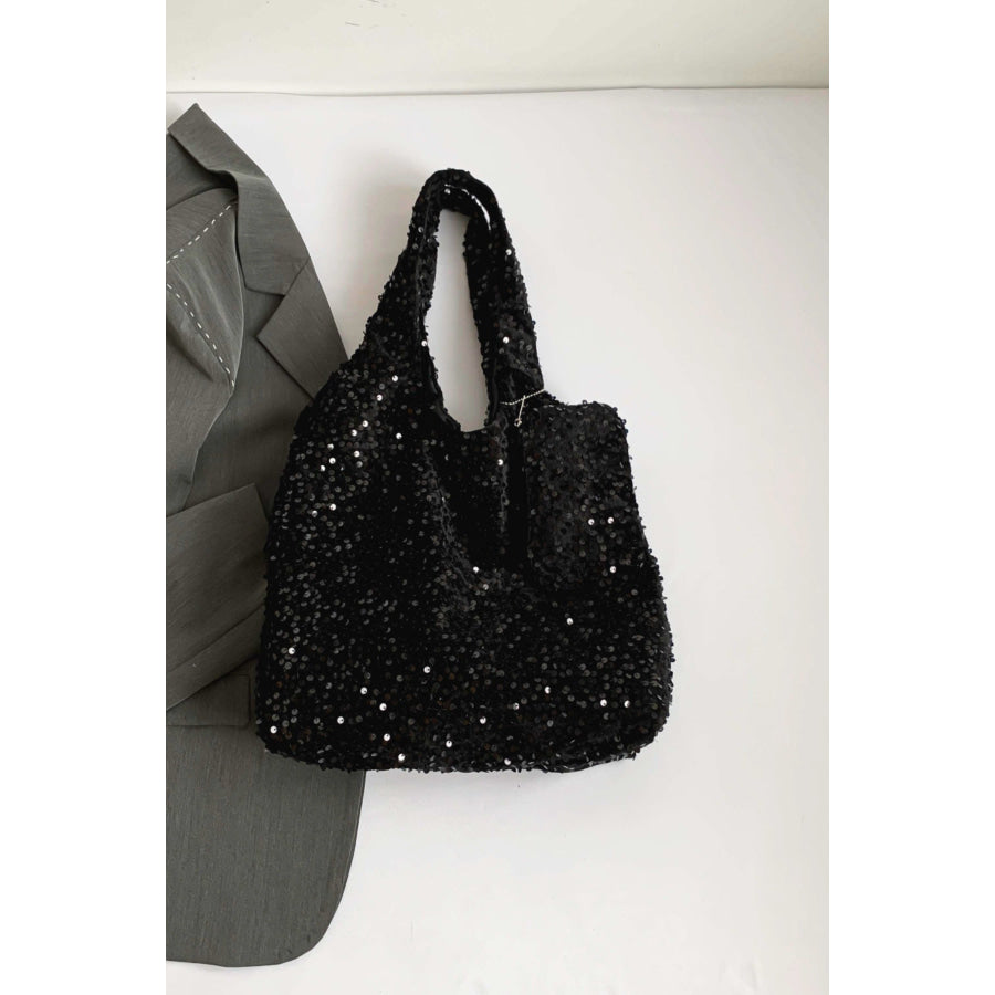 Sequin Polyester Handbag Apparel and Accessories