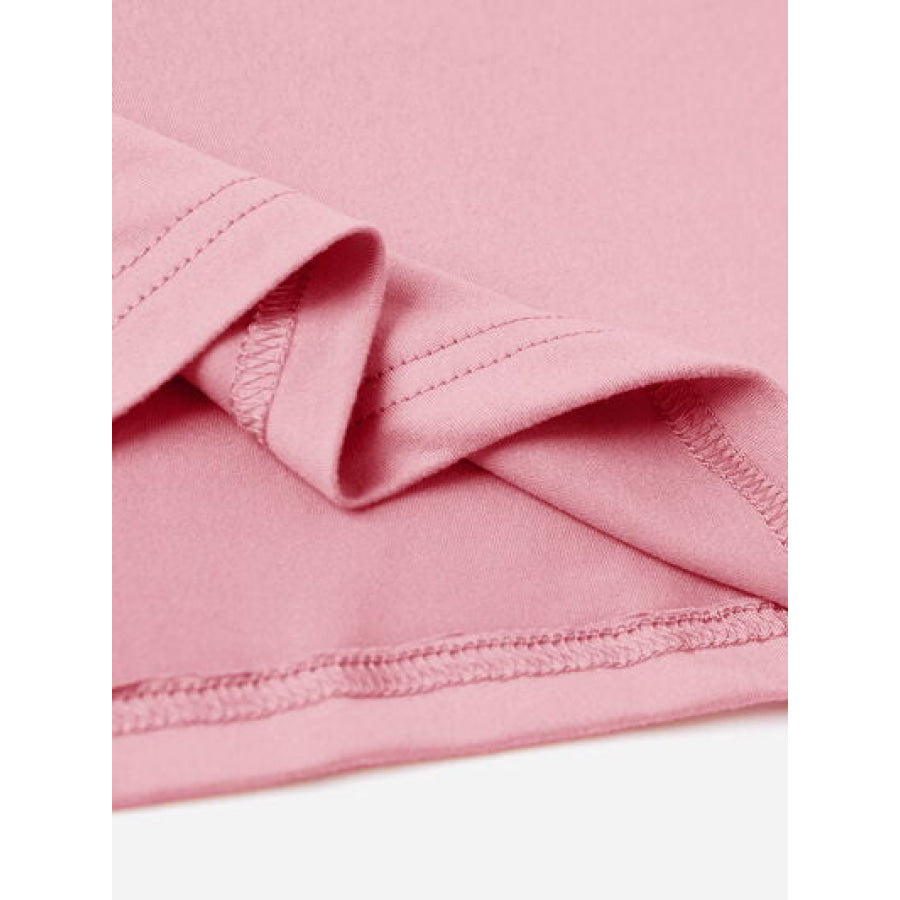 Sequin Rabbit Round Neck Short Sleeve T - Shirt Apparel and Accessories