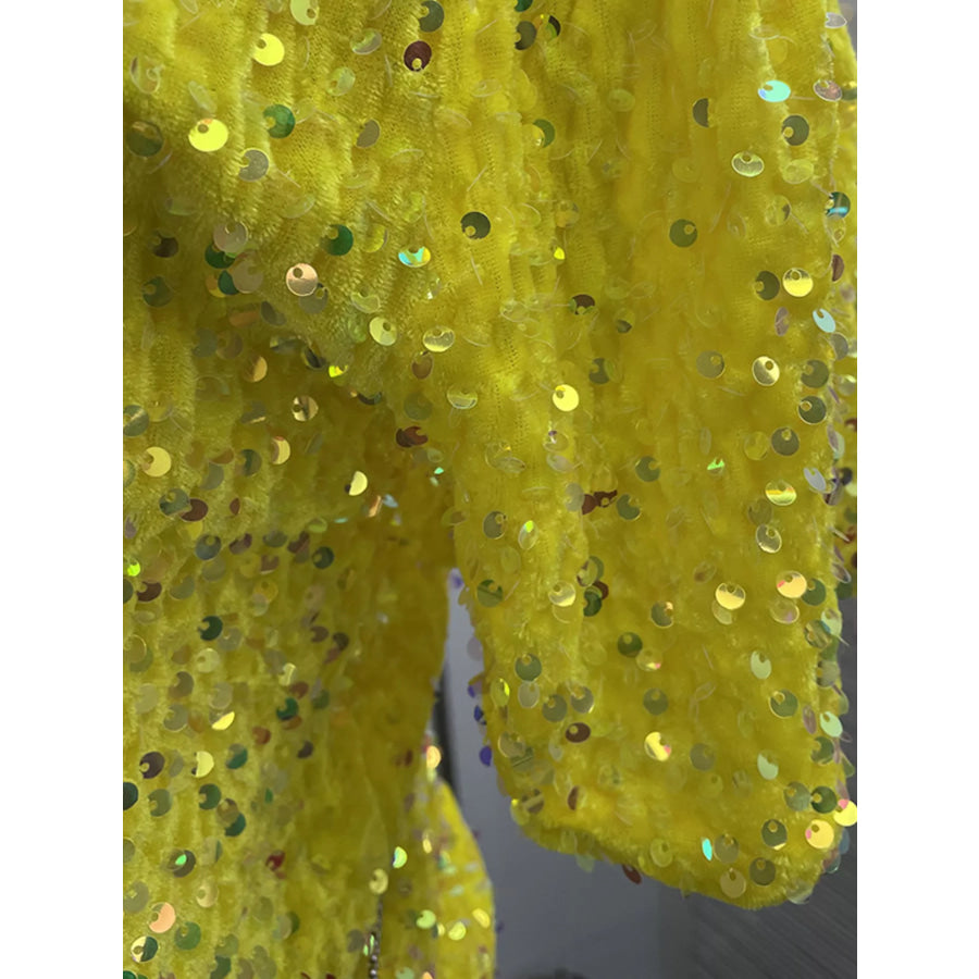 Sequin Short Sleeve T-Shirt Apparel and Accessories