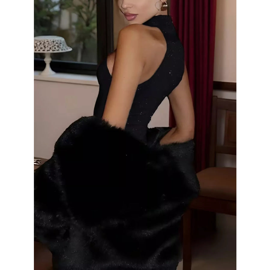 Sequin Sleeveless Maxi Dress Apparel and Accessories