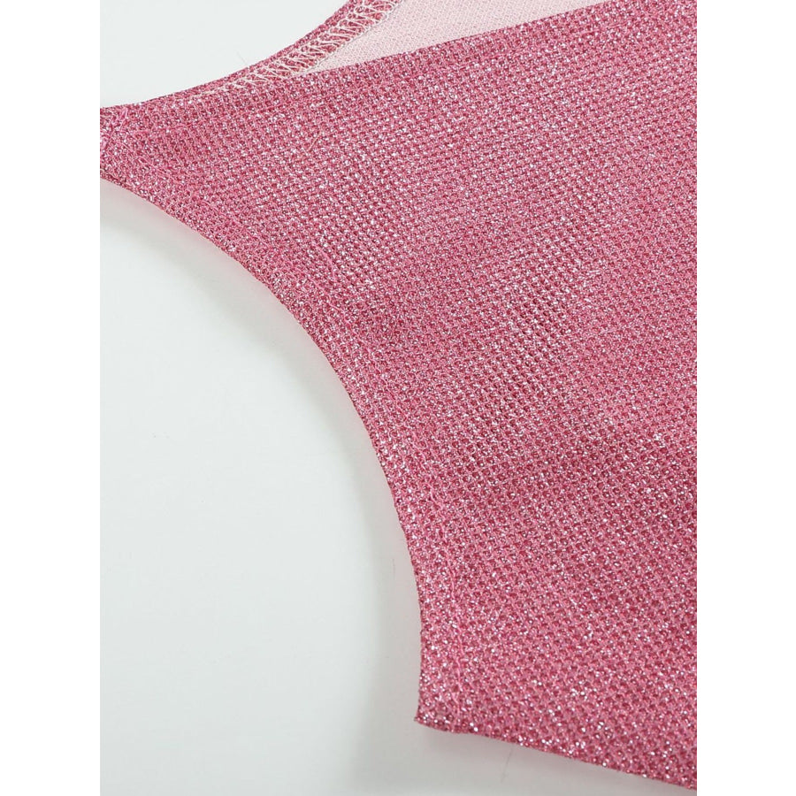 Sequin V-Neck Cami Apparel and Accessories