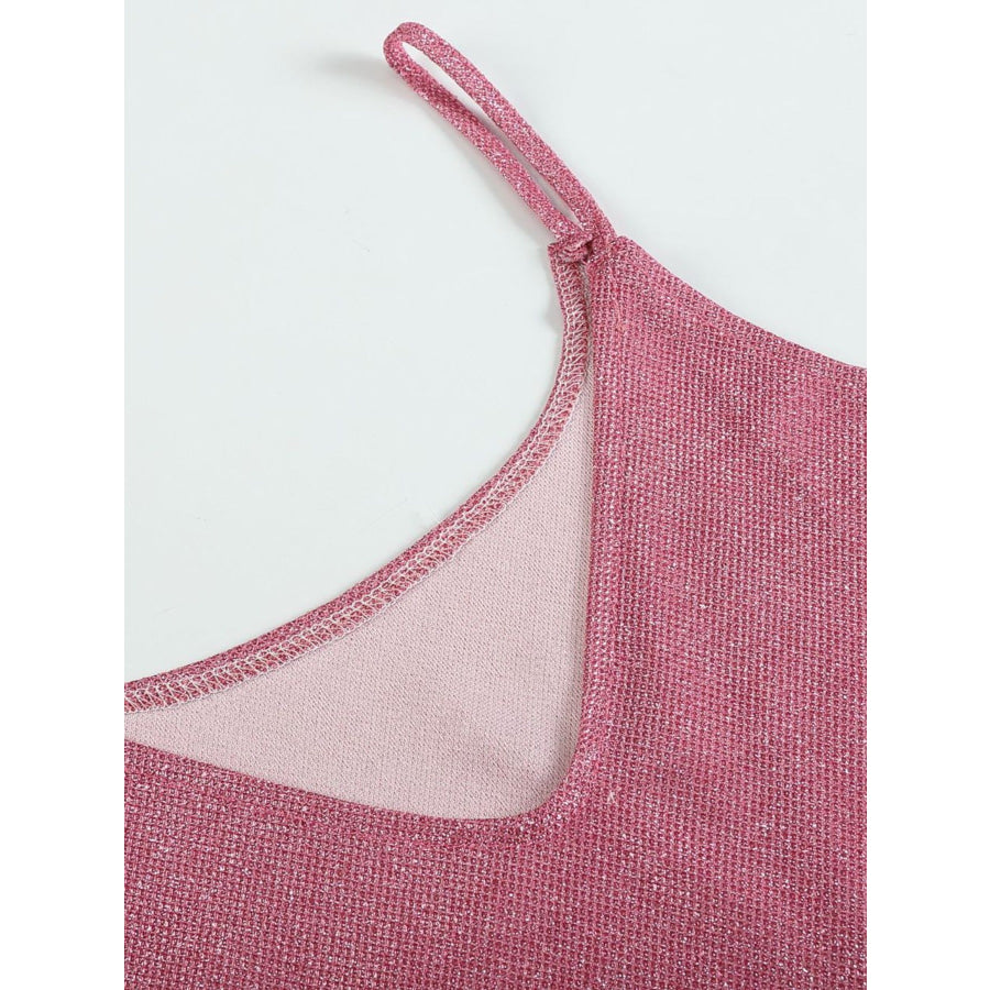 Sequin V-Neck Cami Apparel and Accessories