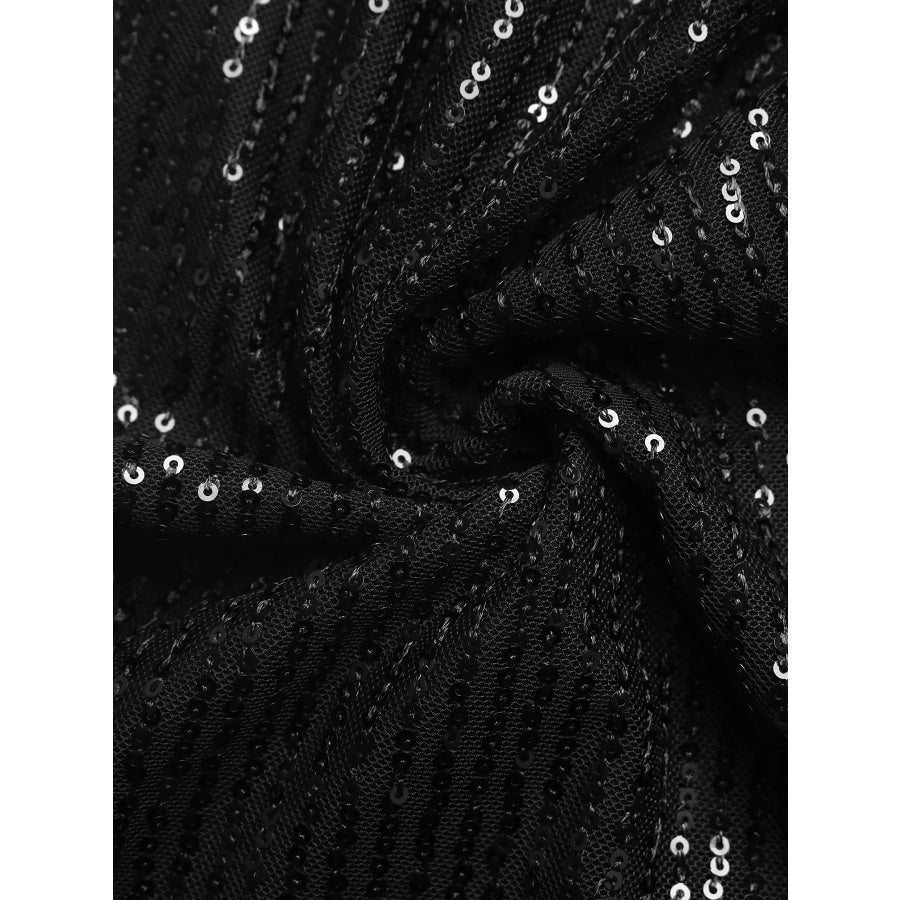 Sequin Wide Leg Pants Apparel and Accessories