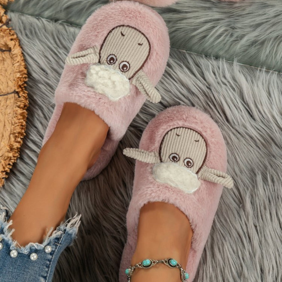 Sheep Round Toe Slippers Apparel and Accessories