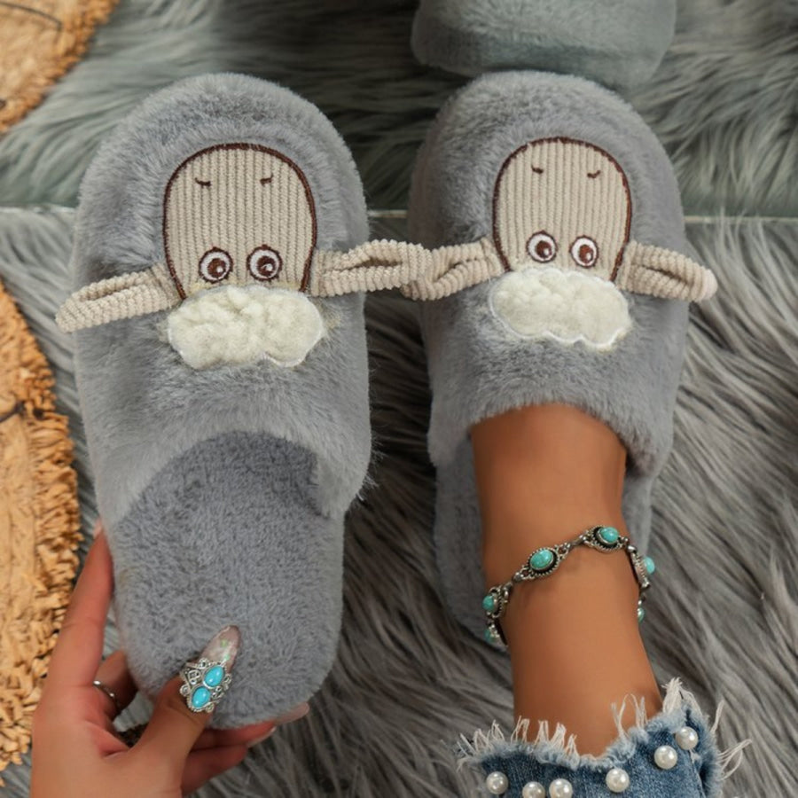 Sheep Round Toe Slippers Apparel and Accessories