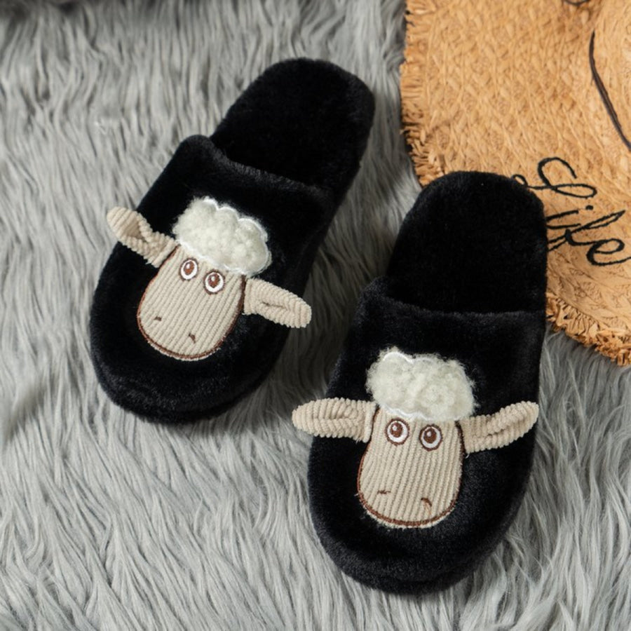 Sheep Round Toe Slippers Apparel and Accessories