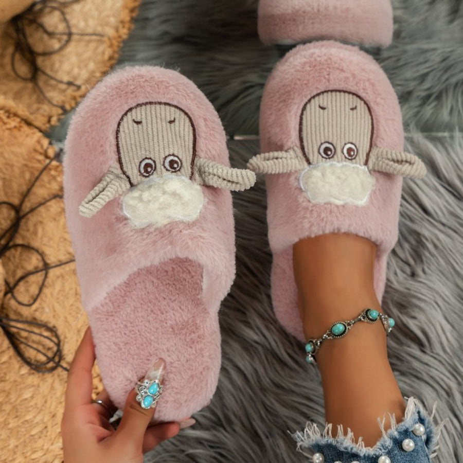 Sheep Round Toe Slippers Apparel and Accessories