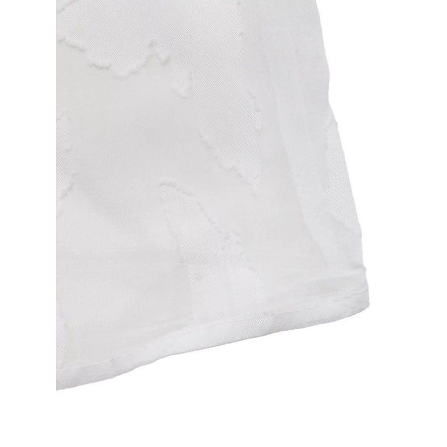 Sheer Button-Down Shirt Apparel and Accessories