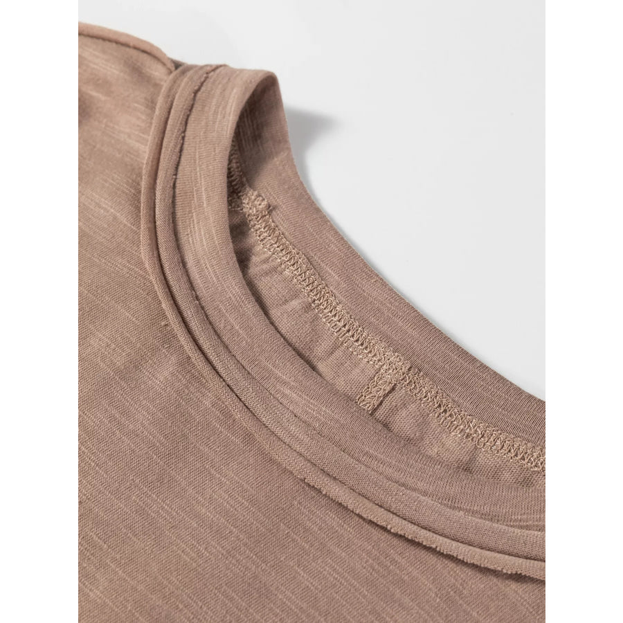 Sheer Lace Patchwork Casual Long Sleeve Tee Apparel and Accessories