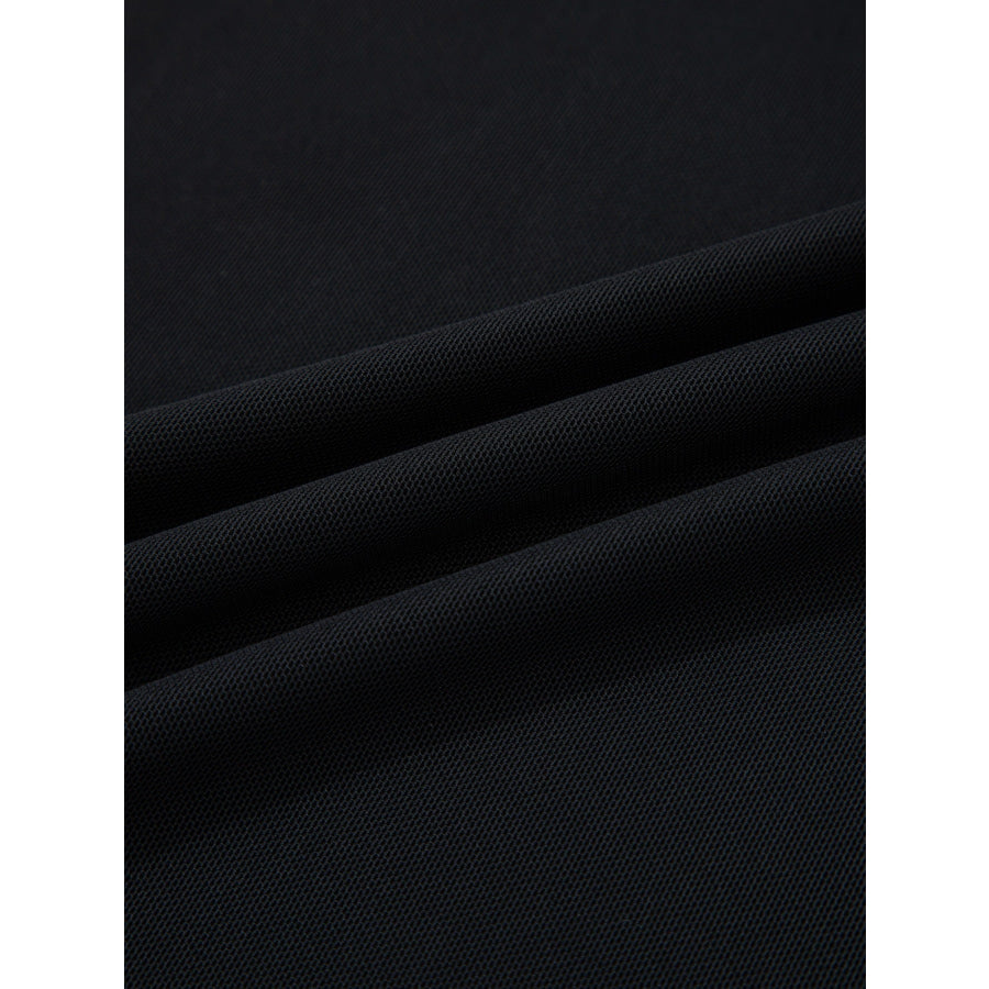 Sheer Mesh Patchwork Cap Sleeve T Shirt Apparel and Accessories