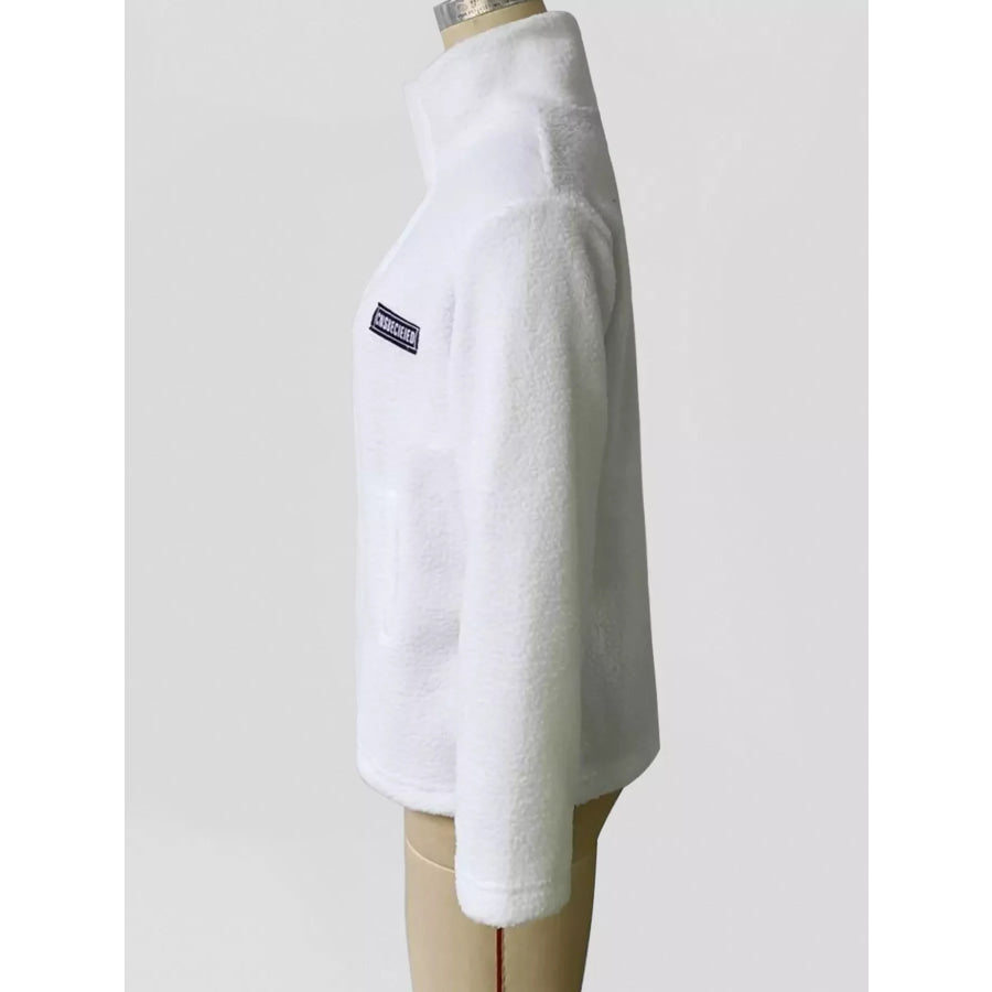 Sherpa Fleece Zip Up Outerwear Apparel and Accessories