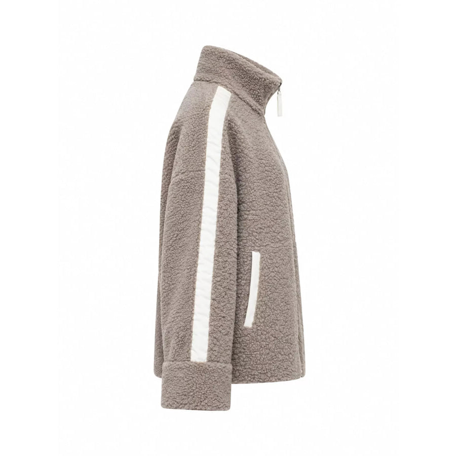 Sherpa Zip-Up Outerwear Apparel and Accessories