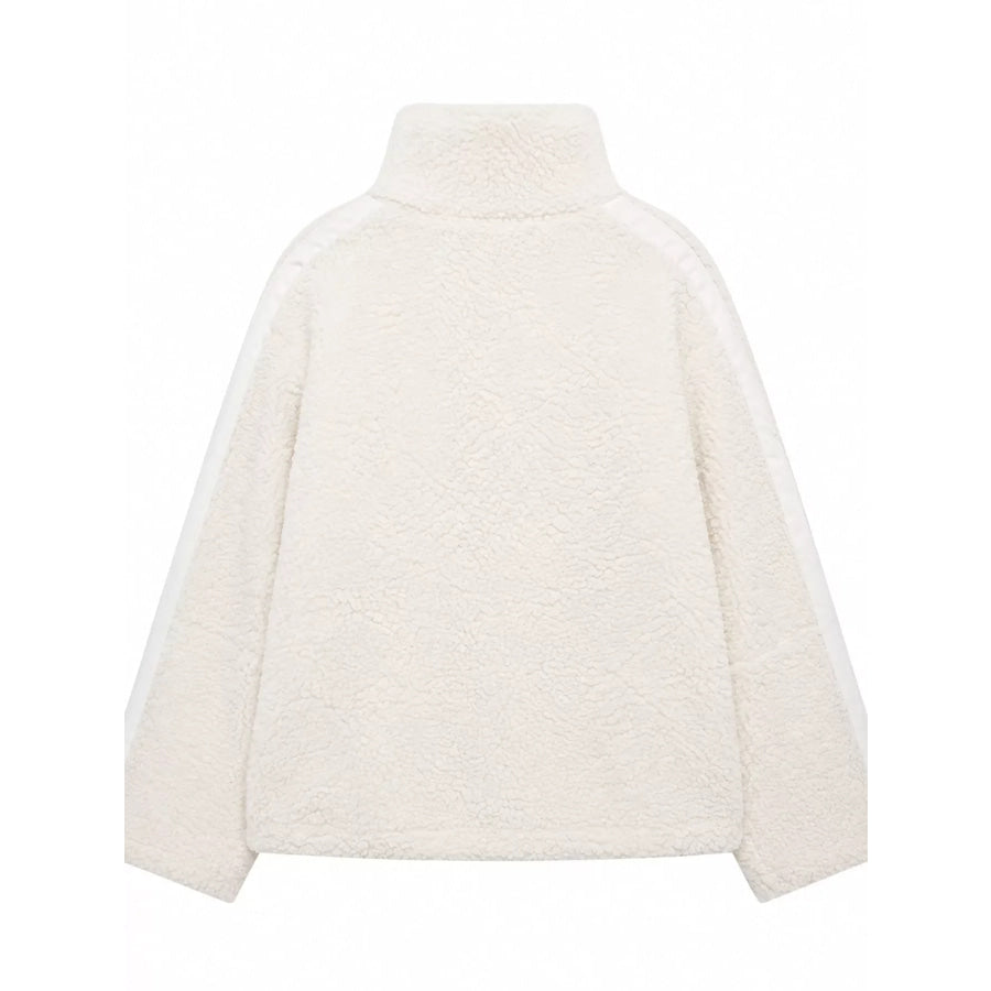 Sherpa Zip-Up Outerwear Apparel and Accessories