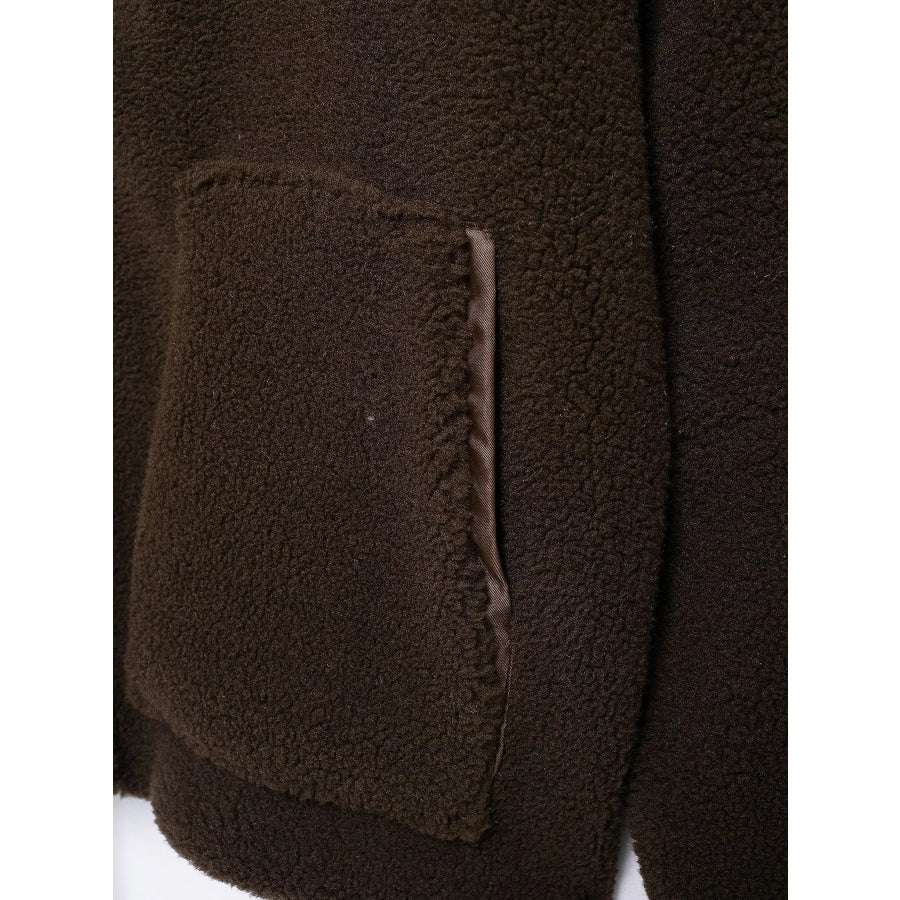 Sherpa Zip-Up Outerwear Apparel and Accessories
