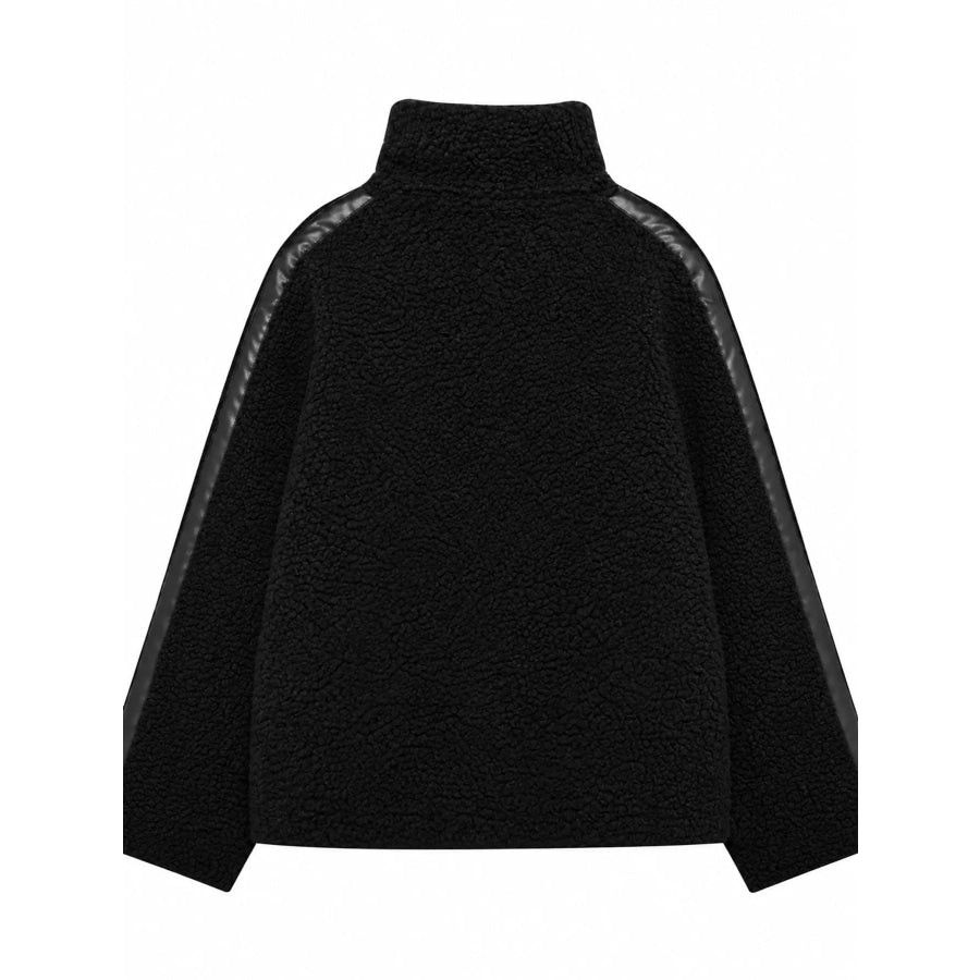 Sherpa Zip-Up Outerwear Apparel and Accessories