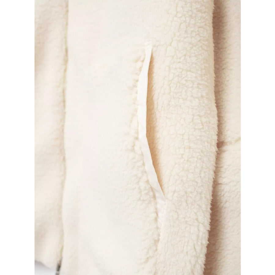 Sherpa Zip-Up Outerwear Apparel and Accessories