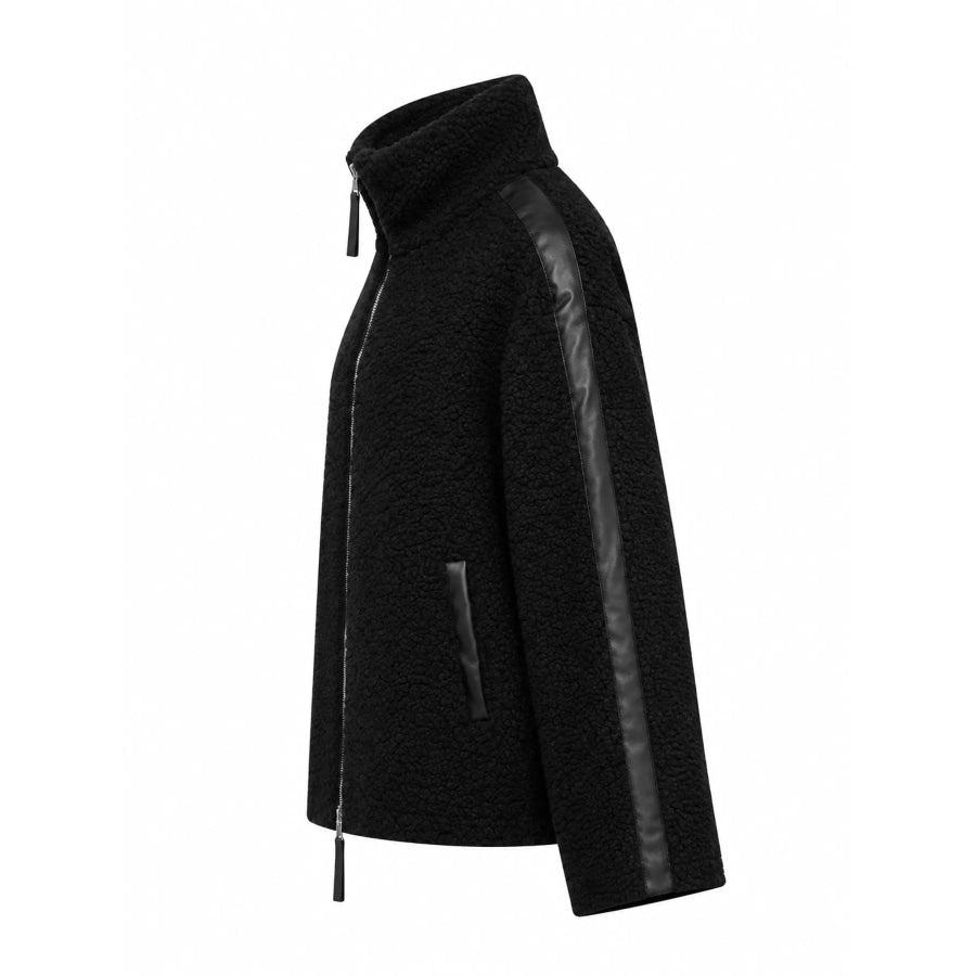 Sherpa Zip-Up Outerwear Apparel and Accessories
