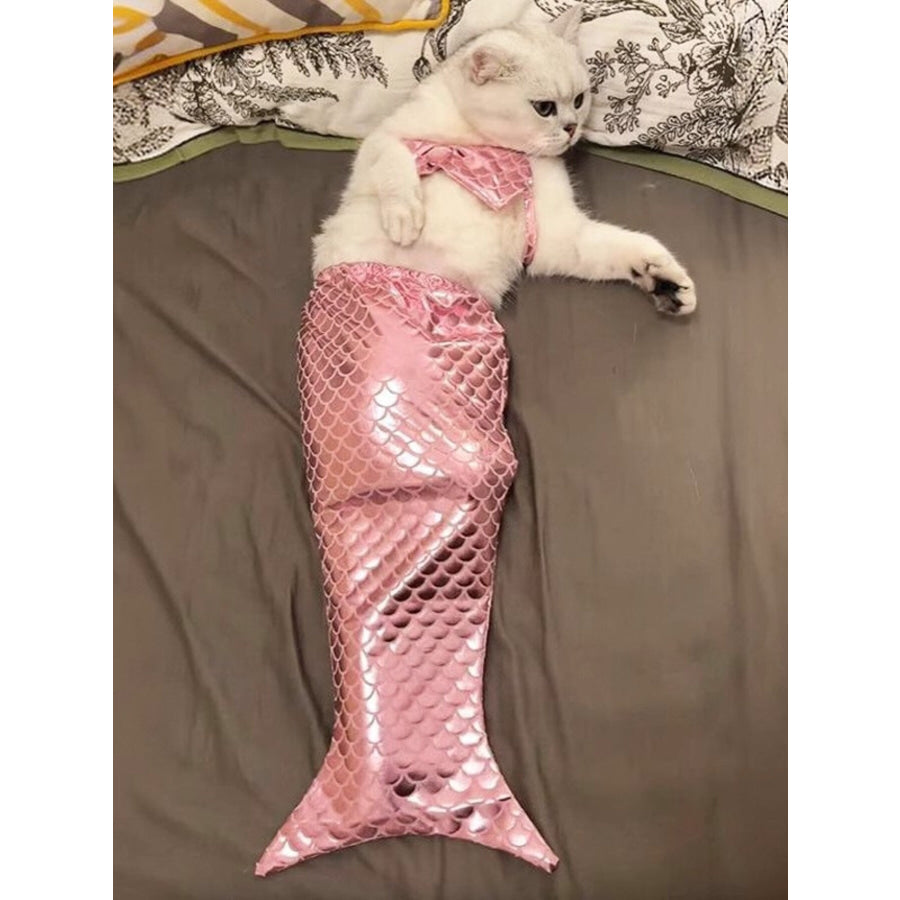 Shiny Mermaid Pet Costume Dress Apparel and Accessories