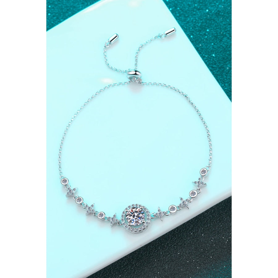 Show You The Way Moissanite Bracelet Silver / One Size