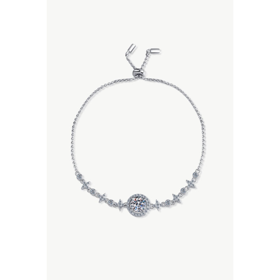 Show You The Way Moissanite Bracelet Silver / One Size