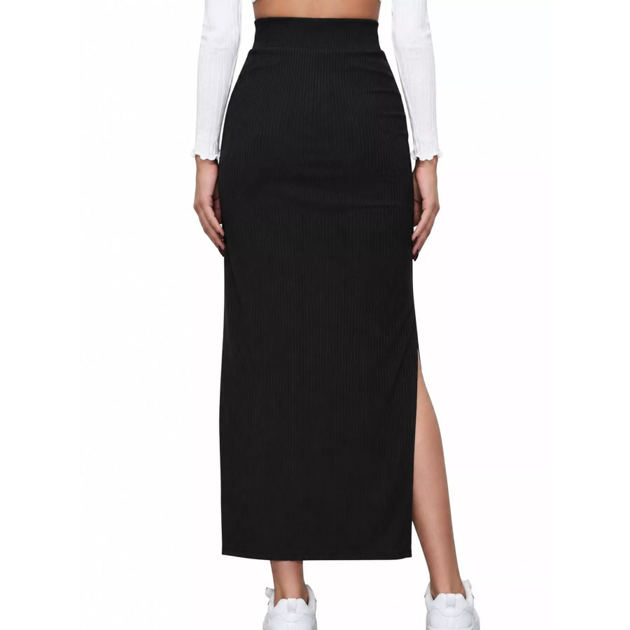 Side Slit Skirt Apparel and Accessories