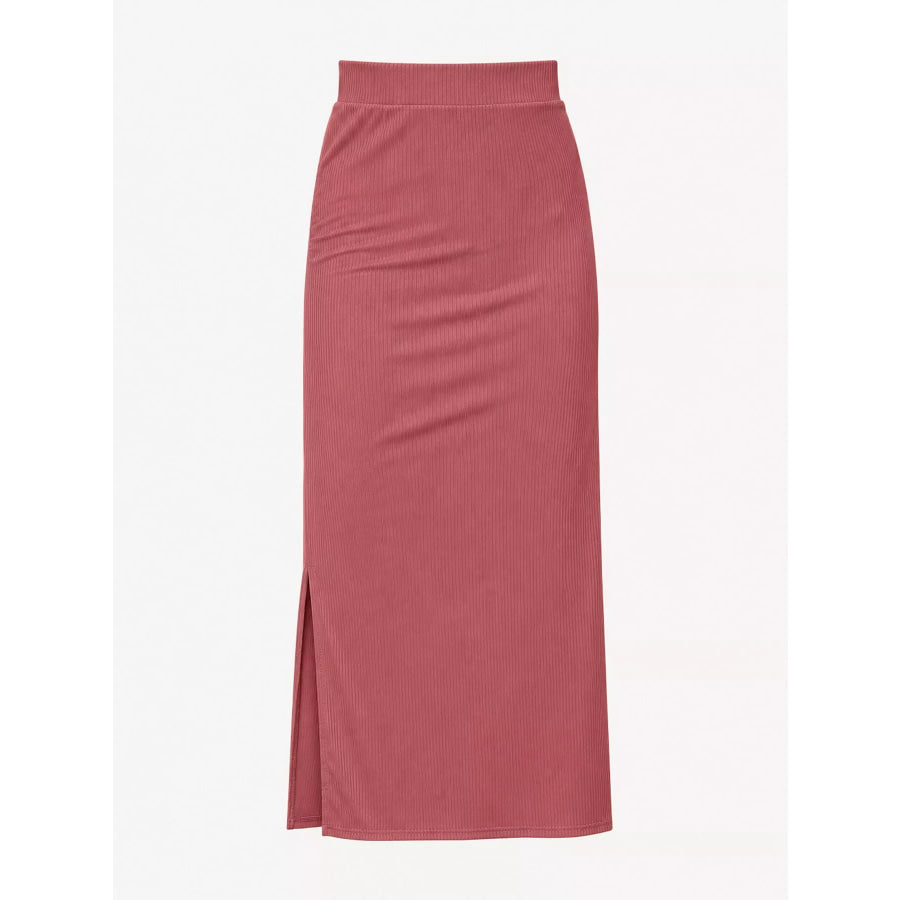 Side Slit Skirt Apparel and Accessories