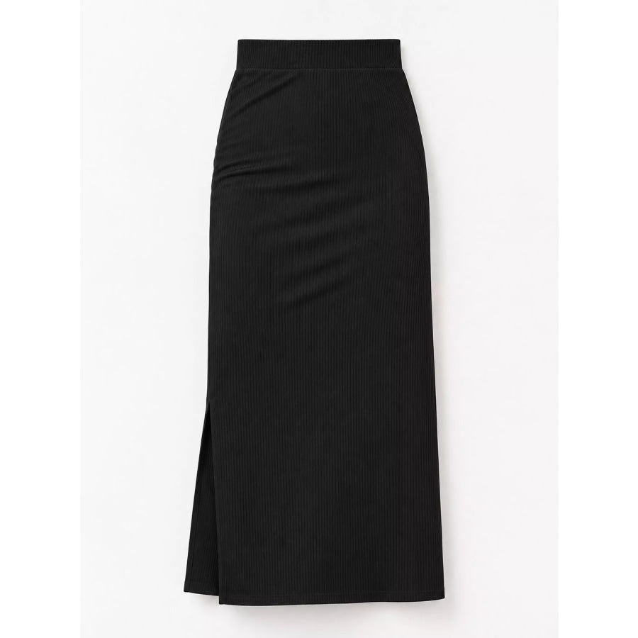 Side Slit Skirt Apparel and Accessories