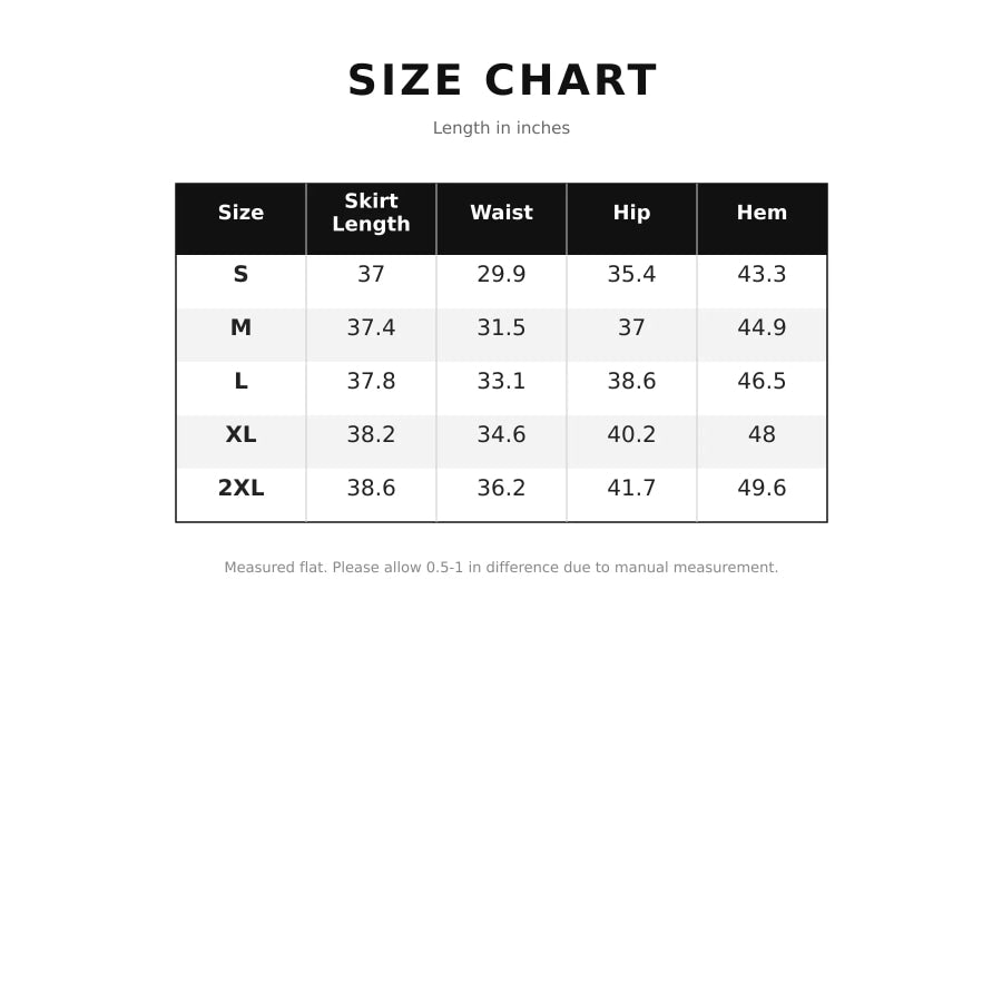Side Slit Skirt Apparel and Accessories