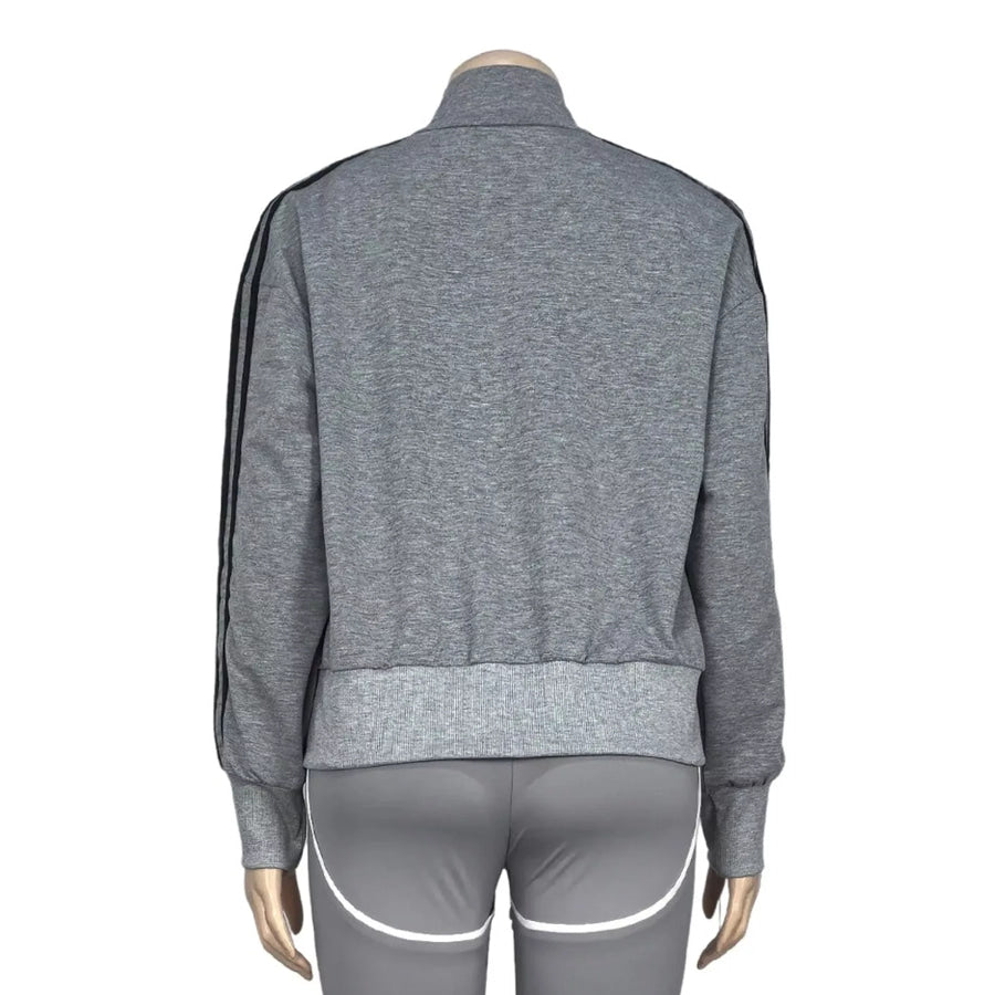 Side Stripes Zip-Up Sweatshirt Apparel and Accessories