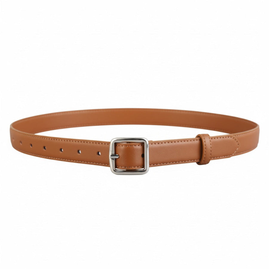 Silver Buckle Belt Apparel and Accessories