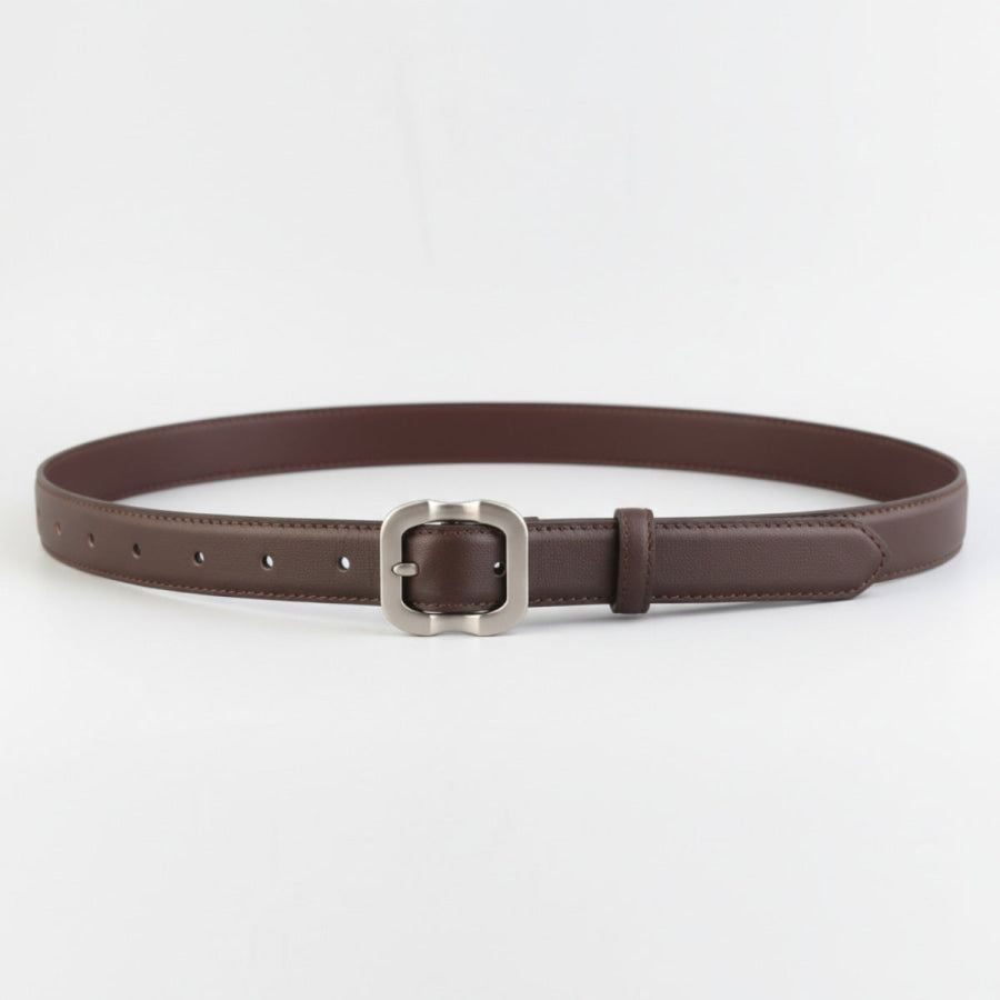 Silver Buckle Belt Apparel and Accessories