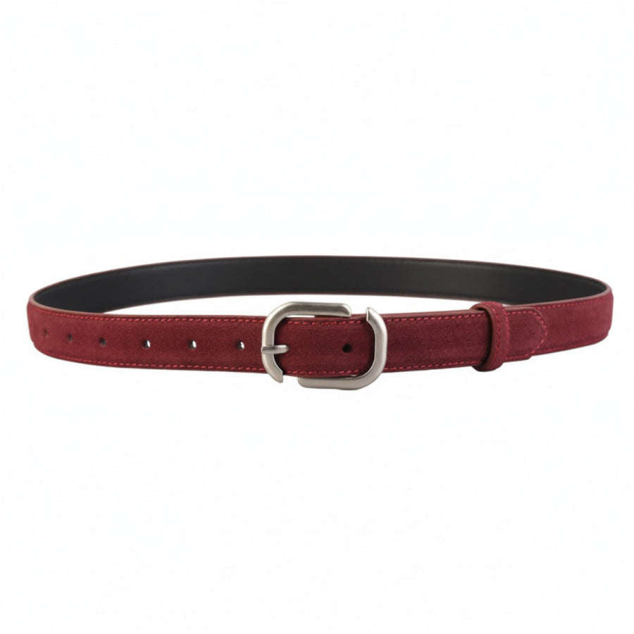 Silver Buckle Belt Apparel and Accessories