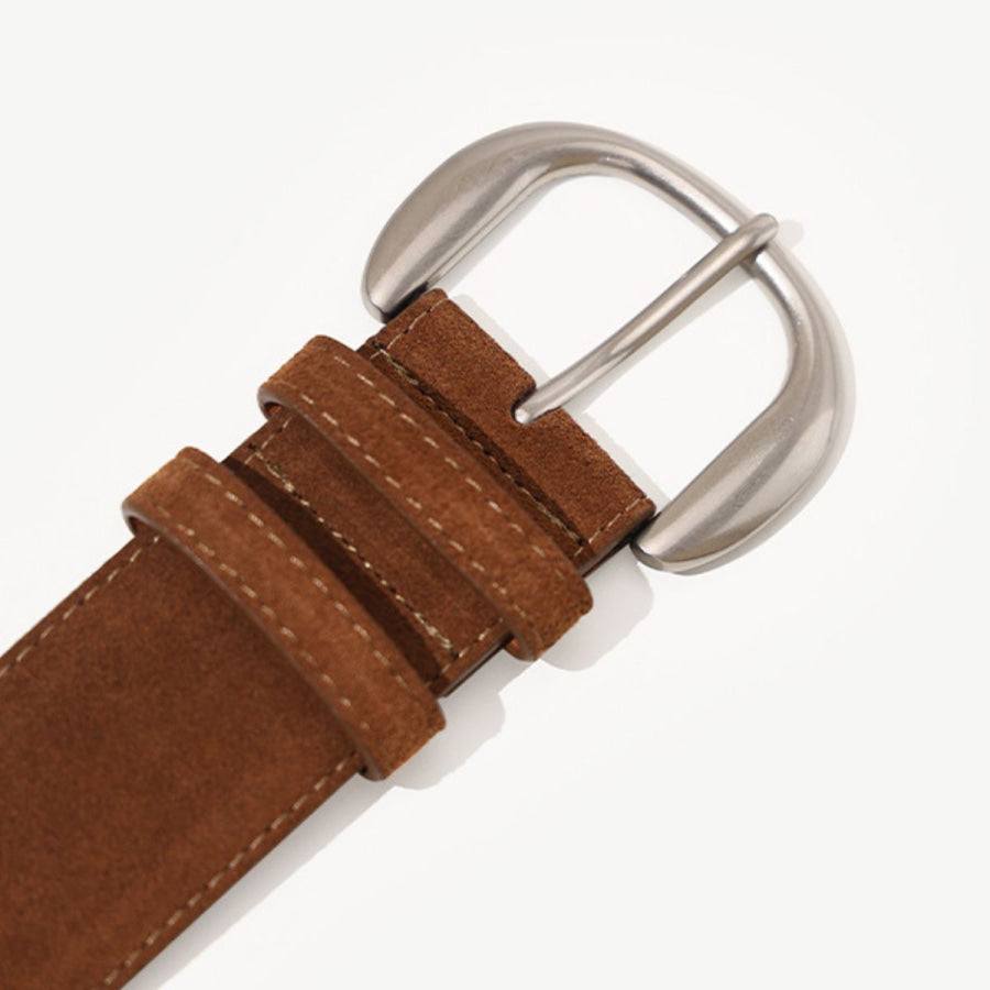 Silver Buckle Wide Waist Belt Apparel and Accessories