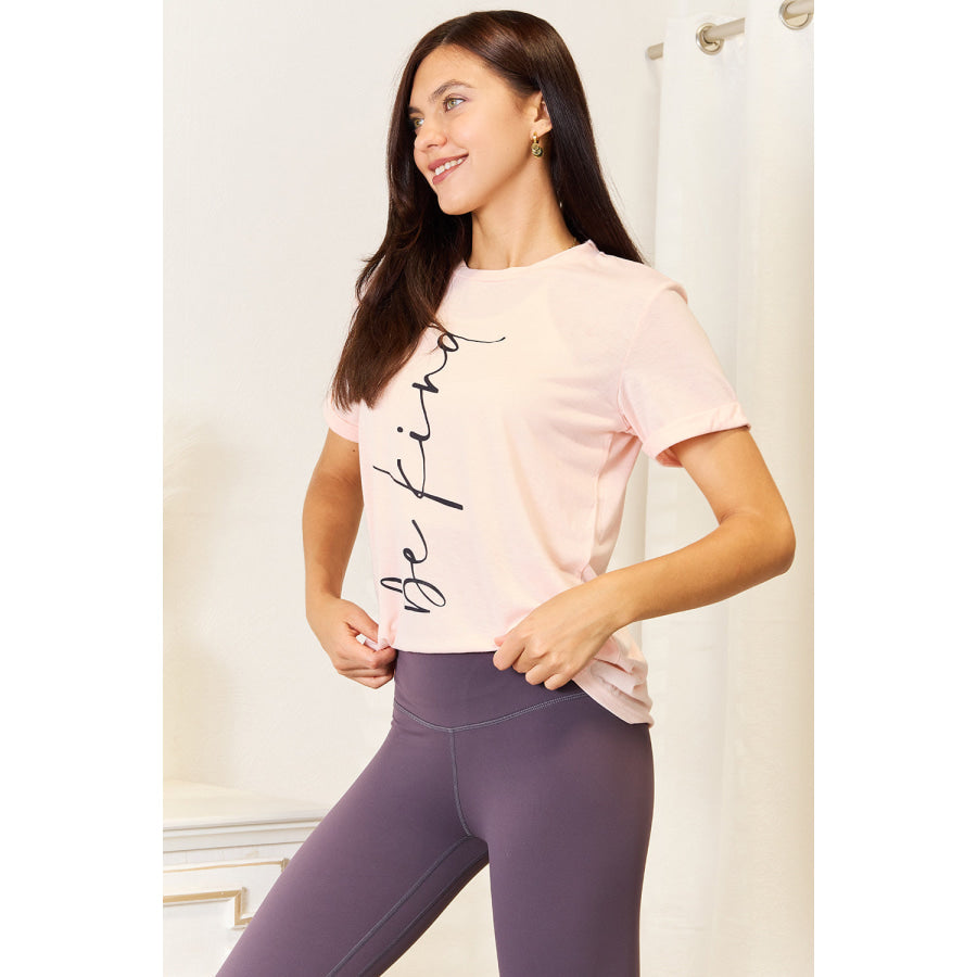 Simply Love BE KIND Graphic Round Neck T-Shirt Apparel and Accessories