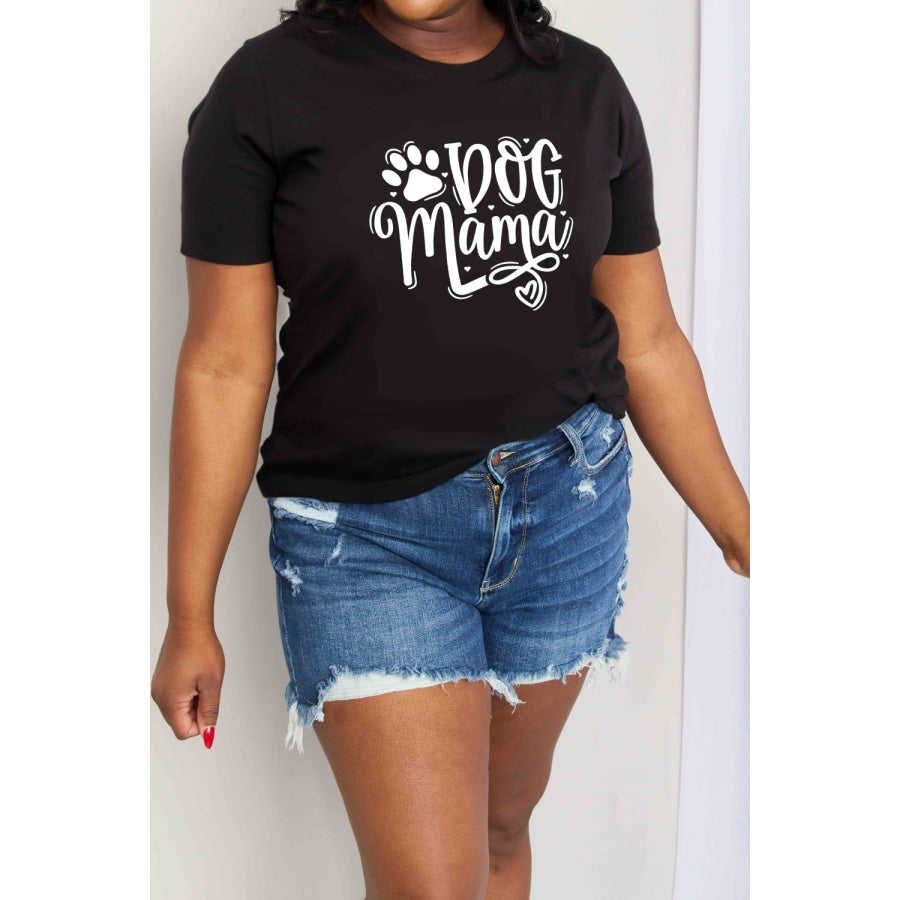 Simply Love Full Size DOG MAMA Graphic Cotton T-Shirt