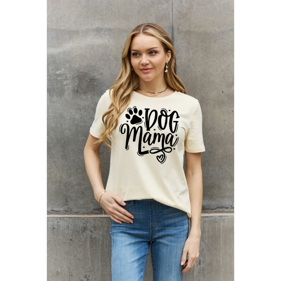 Simply Love Full Size DOG MAMA Graphic Cotton T-Shirt