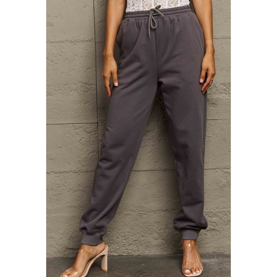 Simply Love Full Size Drawstring Sweatpants