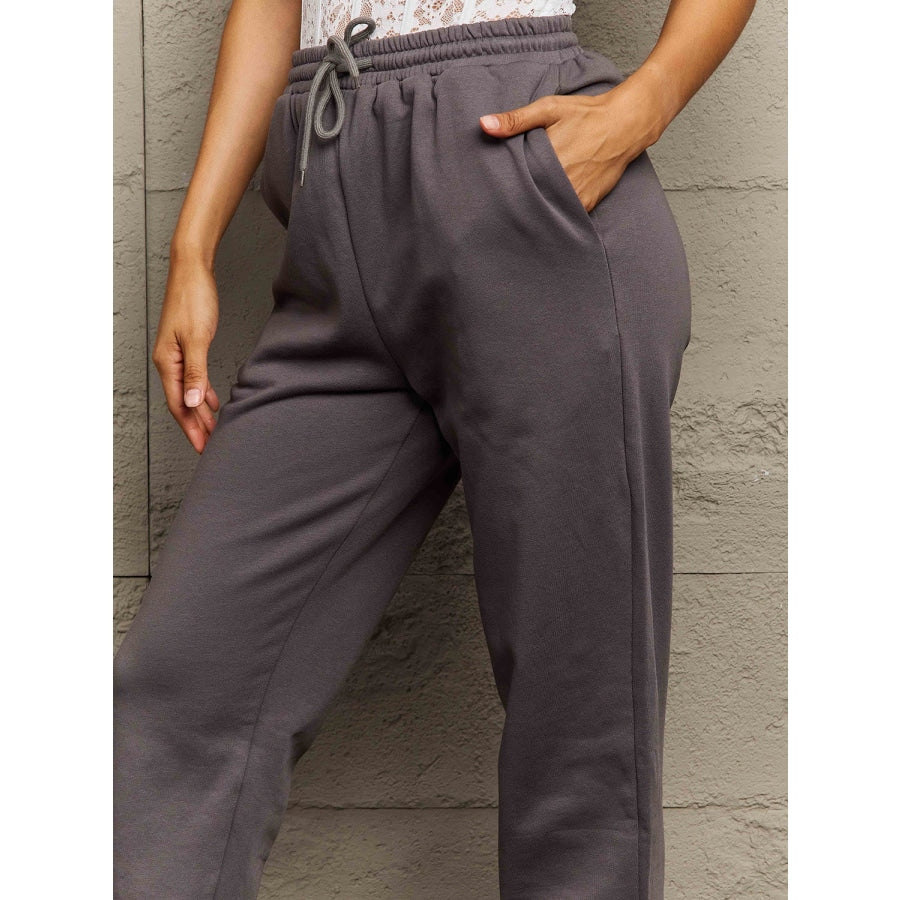 Simply Love Full Size Drawstring Sweatpants