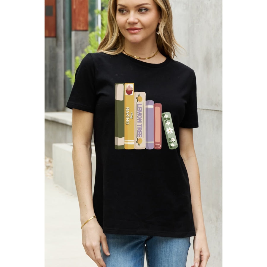 Simply Love Full Size EASY BAKING Graphic Cotton Tee