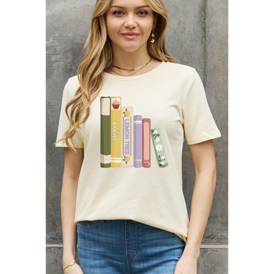 Simply Love Full Size EASY BAKING Graphic Cotton Tee