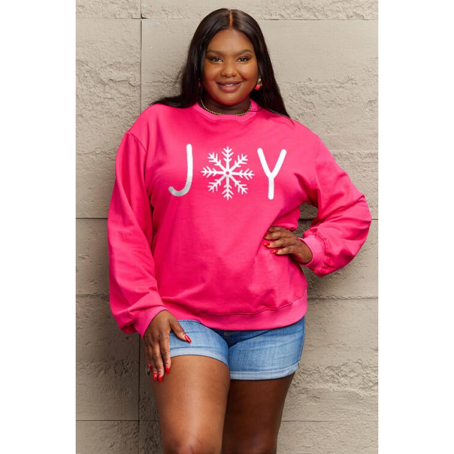 Simply Love Full Size Graphic Long Sleeve Sweatshirt Clothing