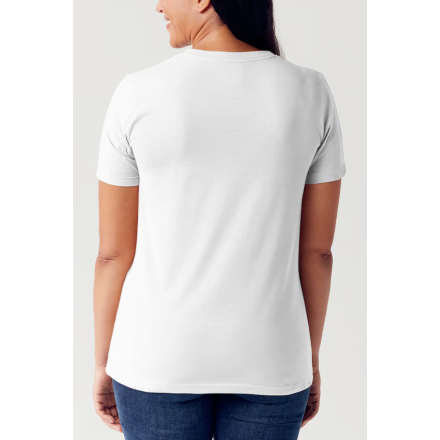 Simply Love Full Size Graphic Short Sleeve Round Neck Tubular T-Shirt Apparel and Accessories