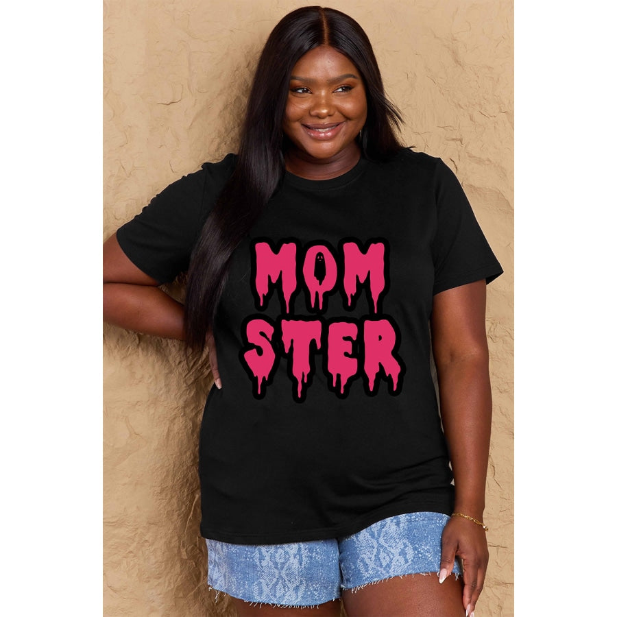 Simply Love Full Size MOM STER Graphic Cotton T-Shirt