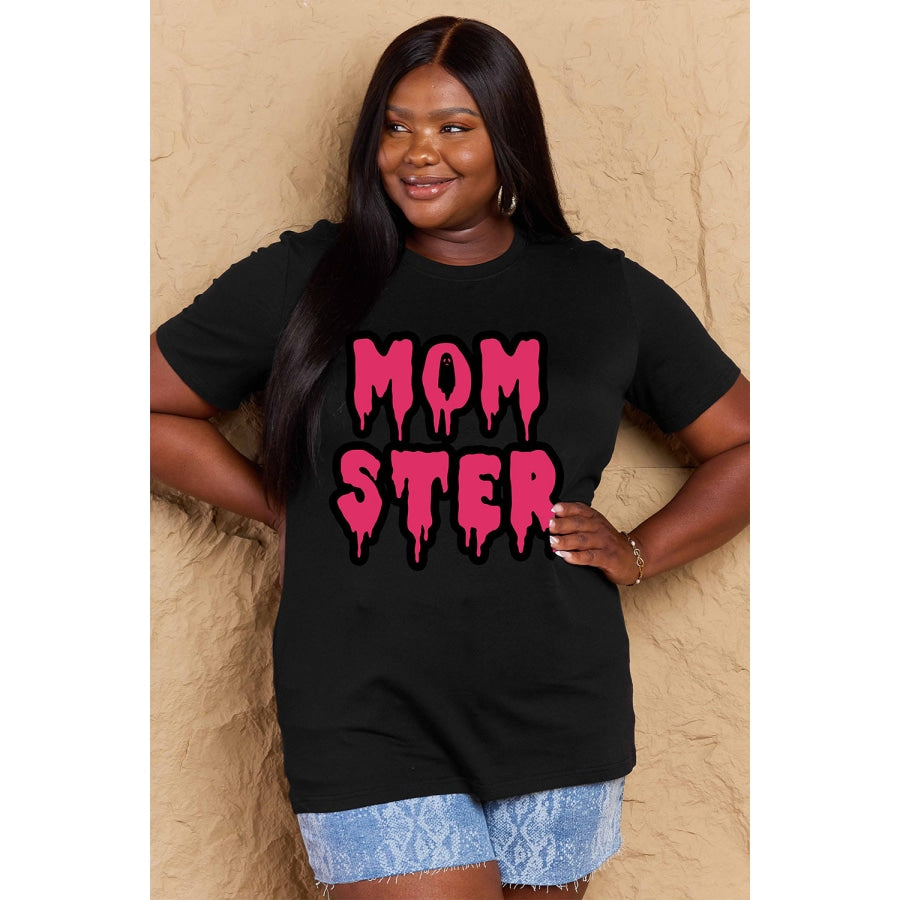 Simply Love Full Size MOM STER Graphic Cotton T-Shirt