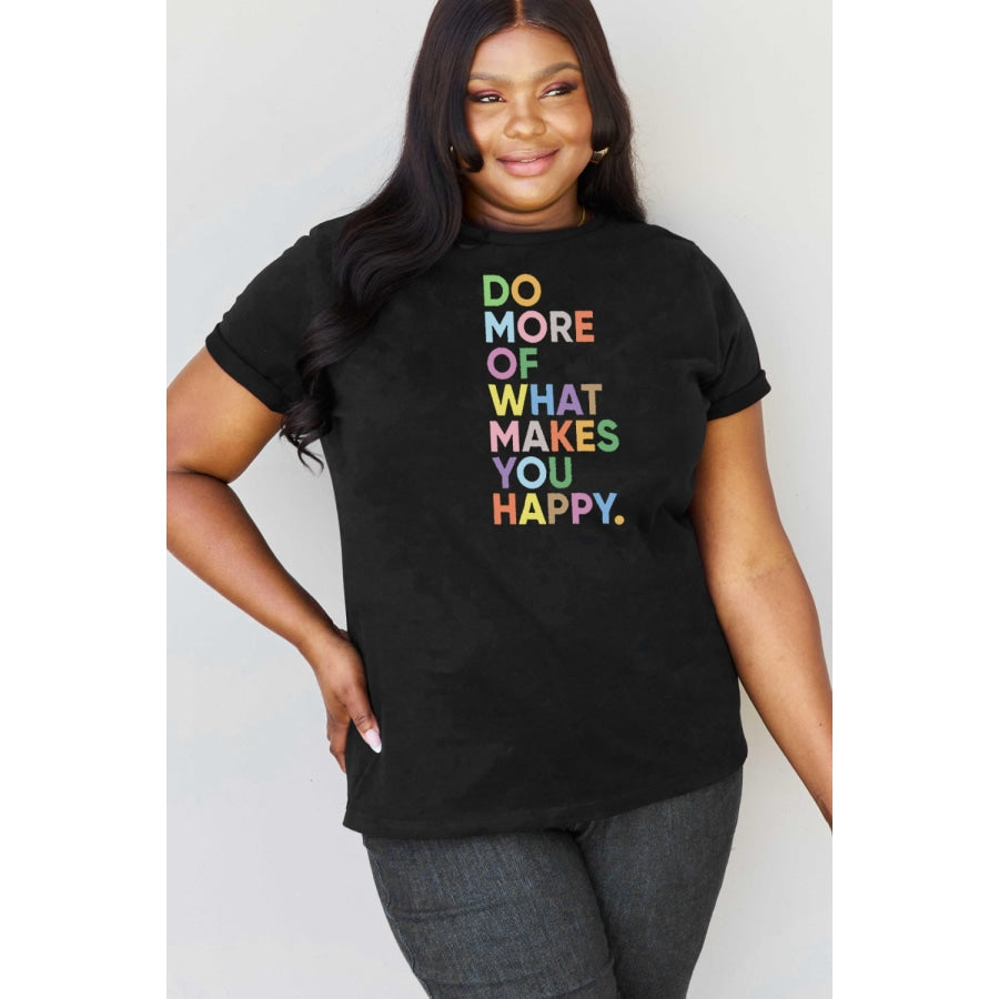 Simply Love Full Size Slogan Graphic T-Shirt