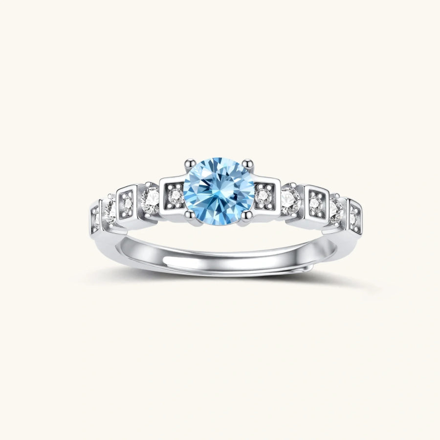 Skyline Moissanite Ring by Sandee Rain Boutique Rings