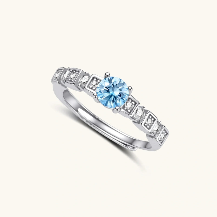 Skyline Moissanite Ring by Sandee Rain Boutique Rings