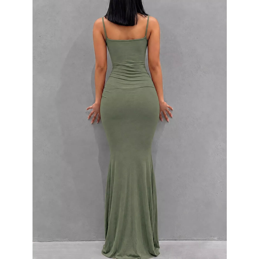 Sleeveless Bodycon Maxi Dress Apparel and Accessories