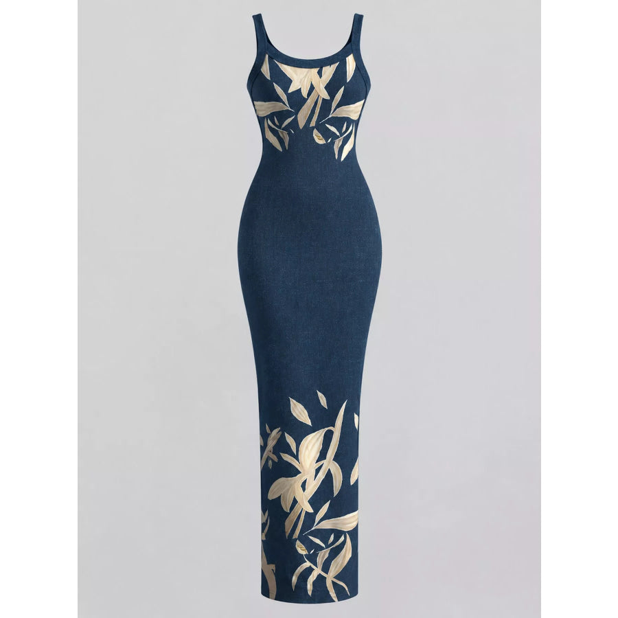 Sleeveless Bodycon Maxi Dress Apparel and Accessories