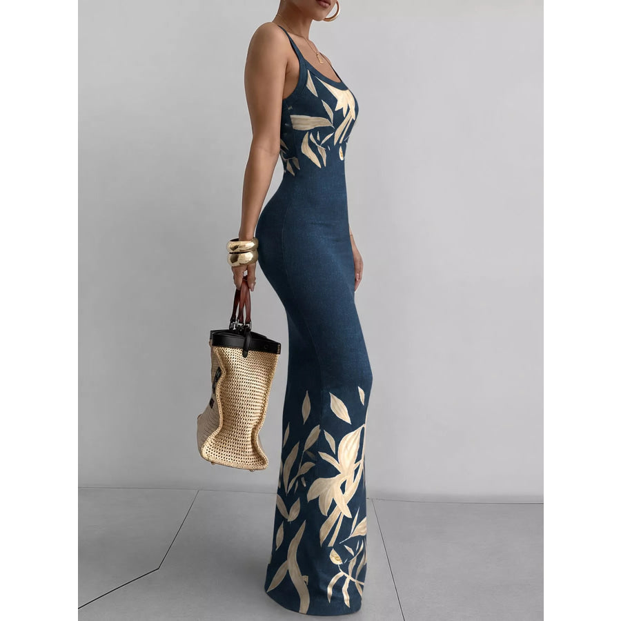 Sleeveless Bodycon Maxi Dress Apparel and Accessories